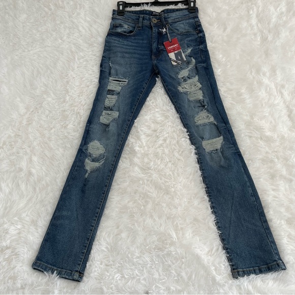Company Eighty One Woman’s Size 28/30 Distressed High Rise Skinny Jeans NWT! - Picture 7 of 7